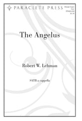 The Angelus SATB choral sheet music cover